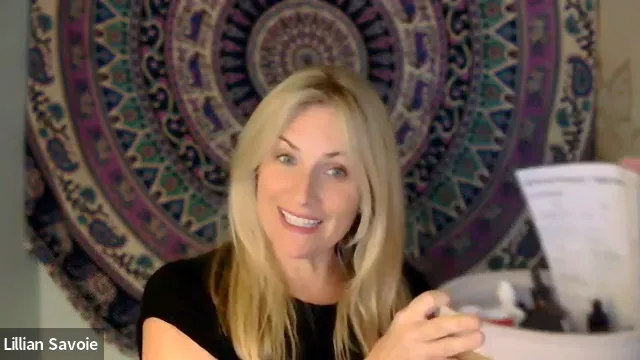 Lillian Savoie on the webinar: what she actually uses